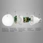 Preview: 6 Watt /E27 RGB CCT LED Birne (FUT014)