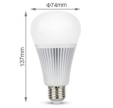 9 Watt /E27 RGB CCT LED Birne (FUT012)