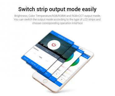 5-in-1-WiFi-LED-Streifen-Controller (kompatibel mit Alexa Sprachsteuerung) (WL5)