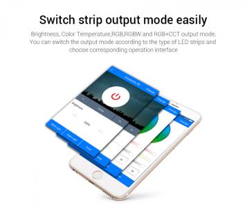 5-in-1-WiFi-LED-Streifen-Controller (kompatibel mit Alexa Sprachsteuerung) (WL5)