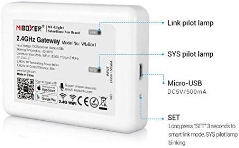 WLAN (WiFi) Fernbedienung (WL-Box1)