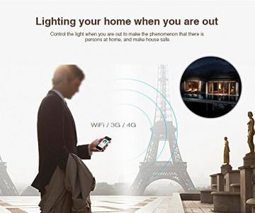 WLAN (WIFI) Fernbedienung mit 2W LED Lampe (iBox1)