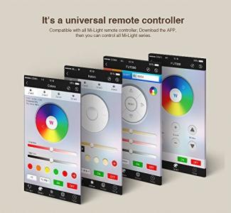 WLAN (WIFI) Fernbedienung mit 2W LED Lampe (iBox1)